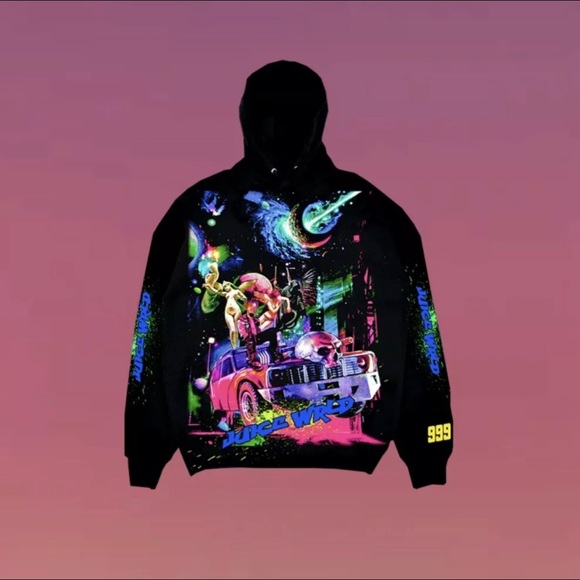 Hoodie Juice Wrld Long Sleeve Vlone Juice Wrld X Vlone Hoodie - Main Image